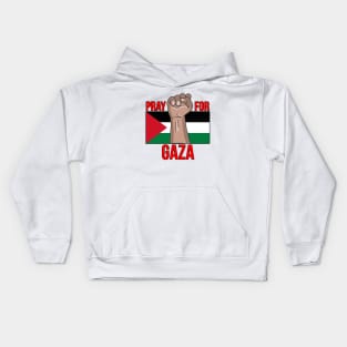 Pray for Gaza Kids Hoodie